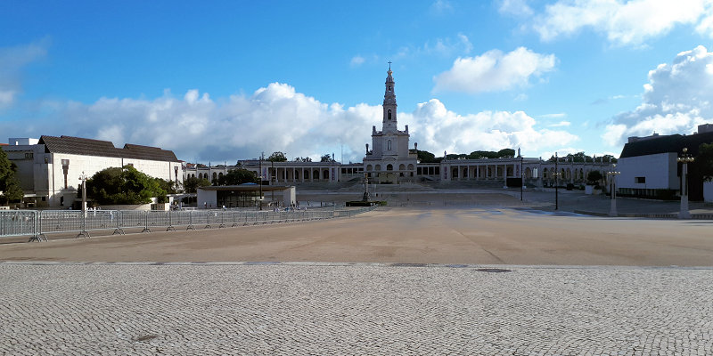 Esplanade de Fatima et sa basilique
